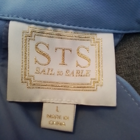 COPY - Sail to Sable (STS) Light Blue Dress - L - Picture 10 of 11